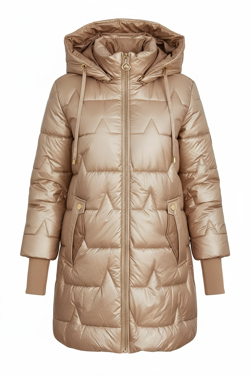 Luciana™ | Elegant Winter Coat with Hood and Padding
