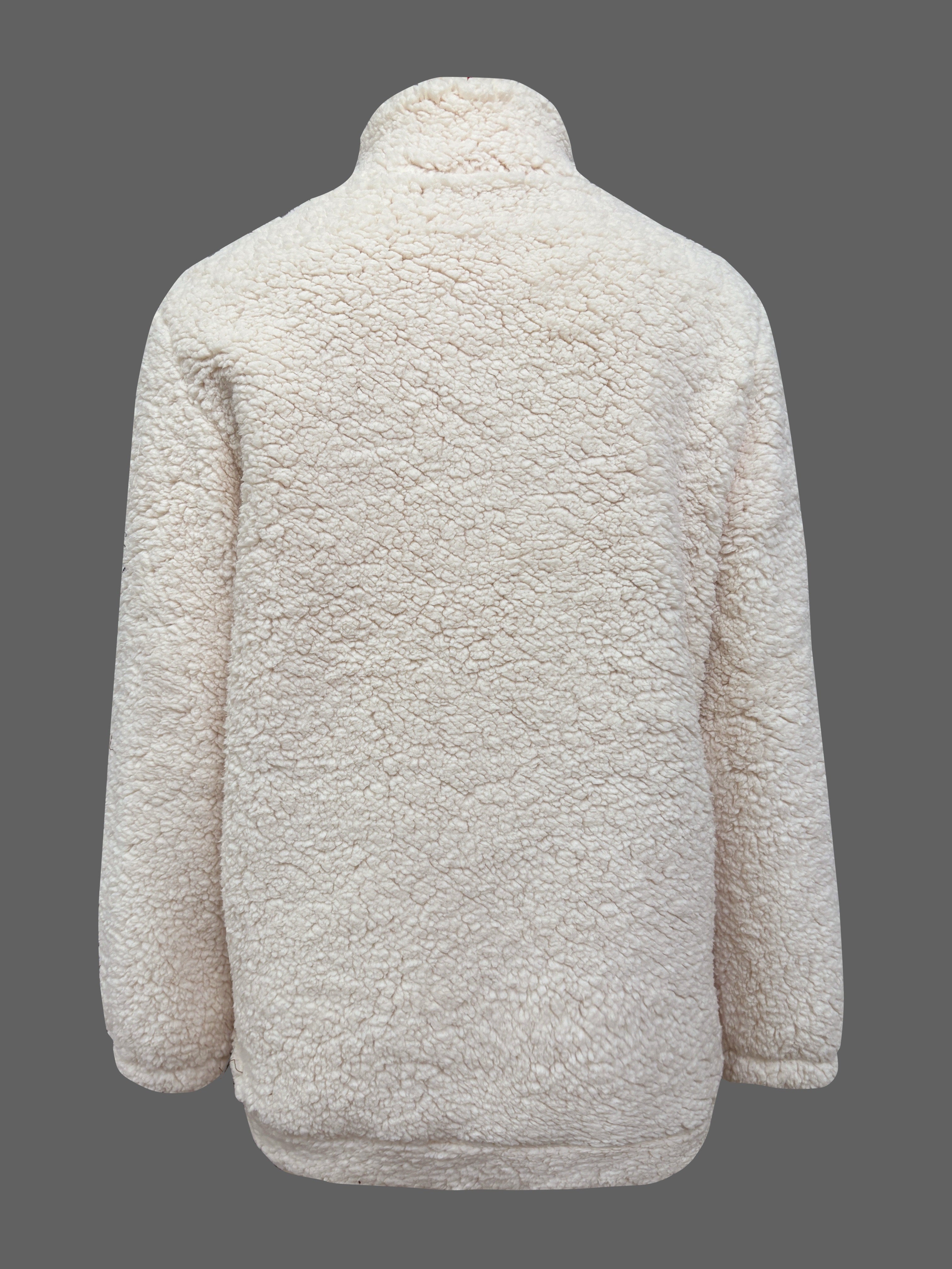 Aviana | Teddy Sweater with Zipper