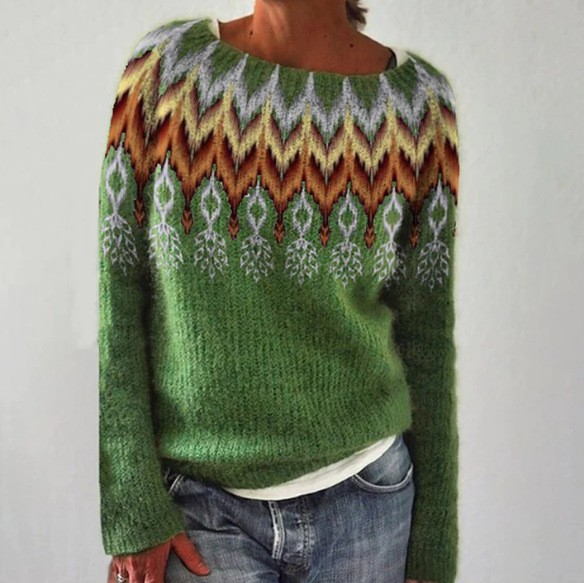 Emily | Vintage Nordic Sweater
