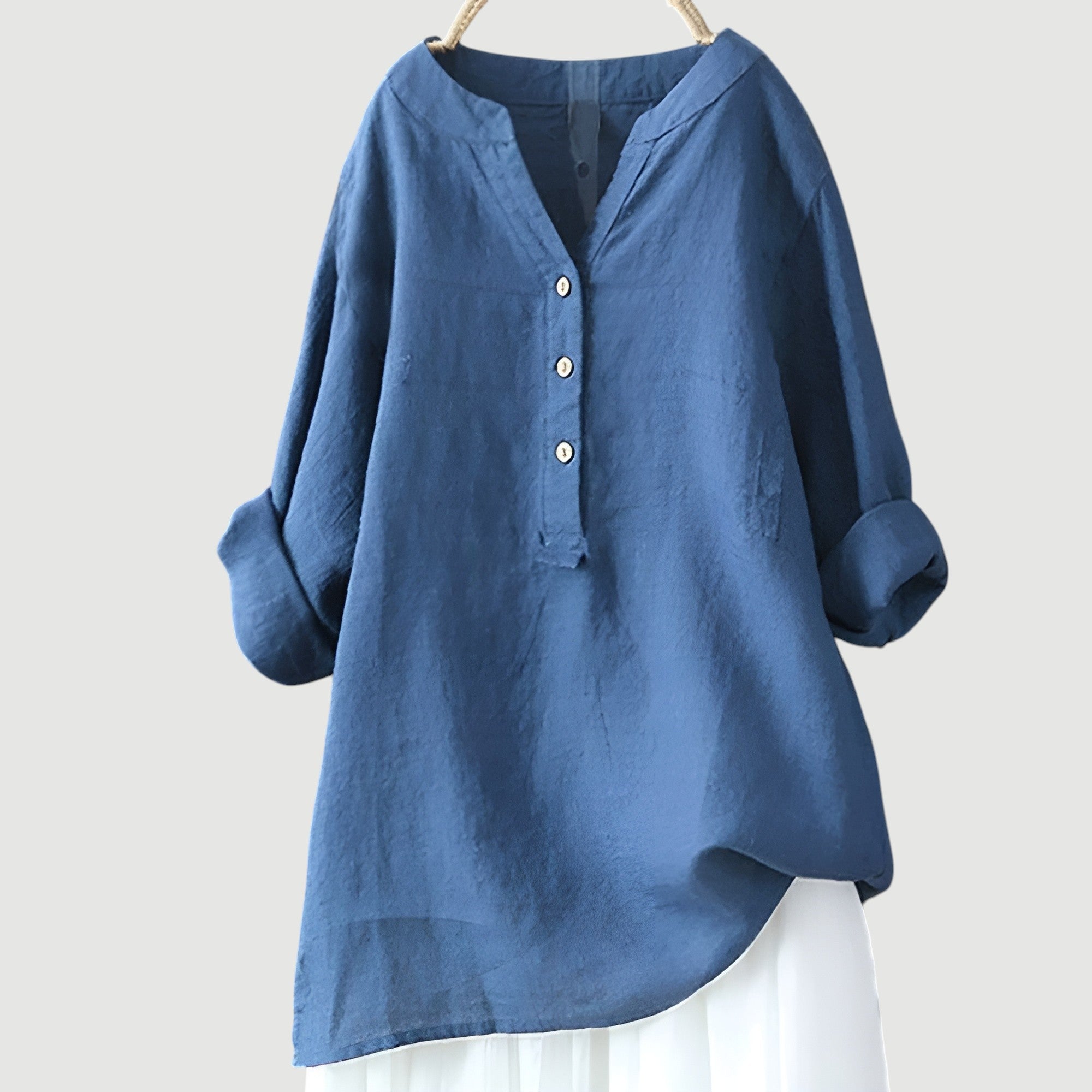 Sofia™ | Airy Linen Blouse