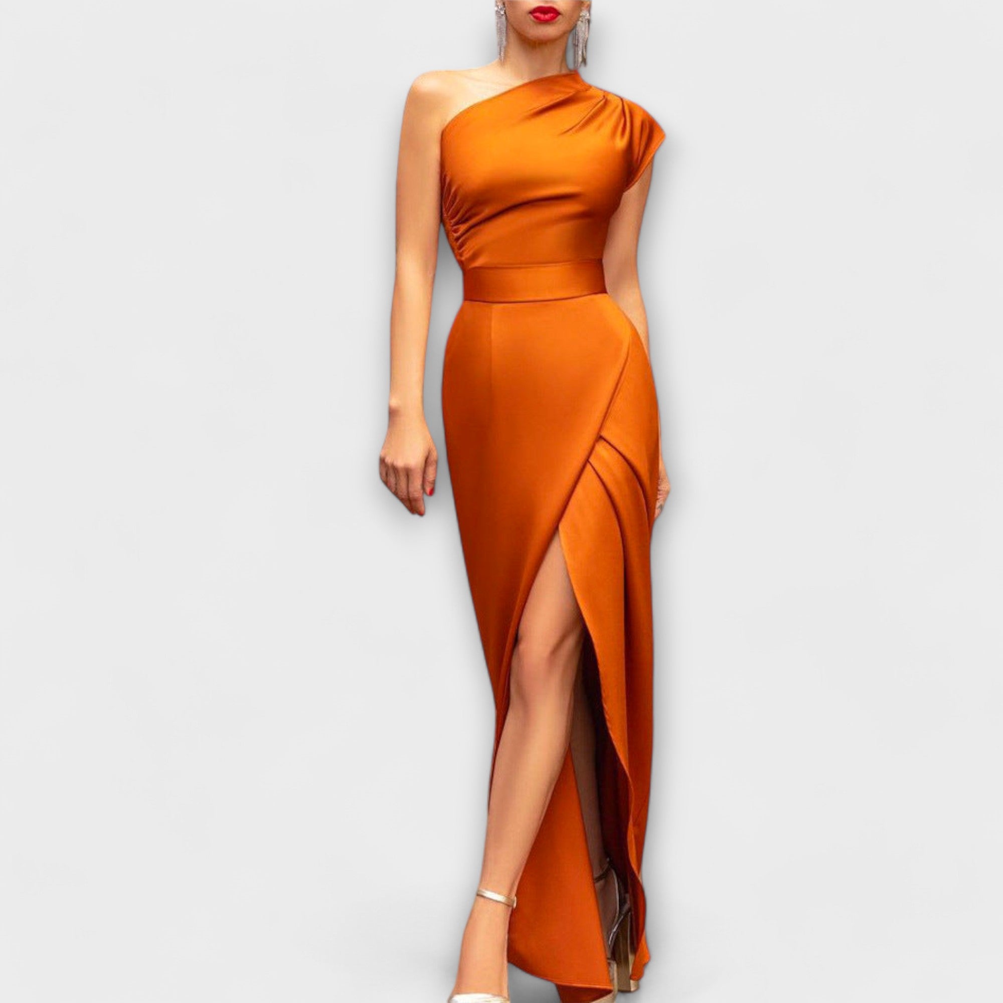 Axa | Elegant Asymmetrical Evening Dress