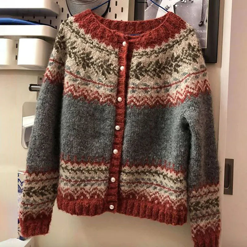 Jessica | Vintage Nordic Cardigan