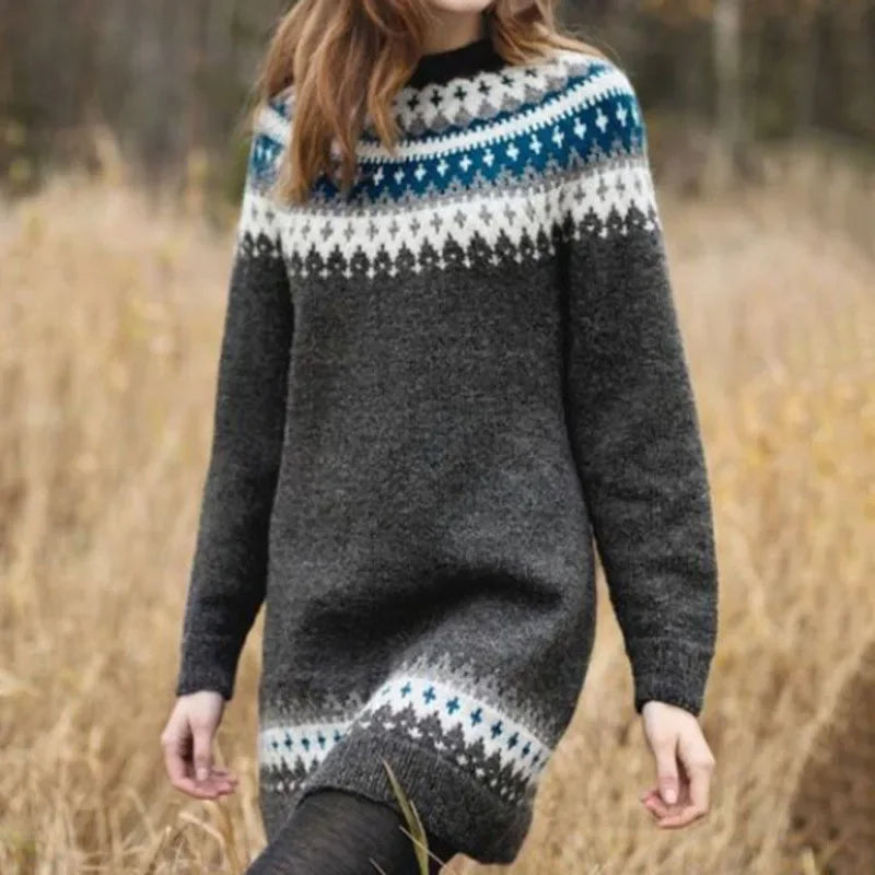 April | Vintage Nordic Sweater