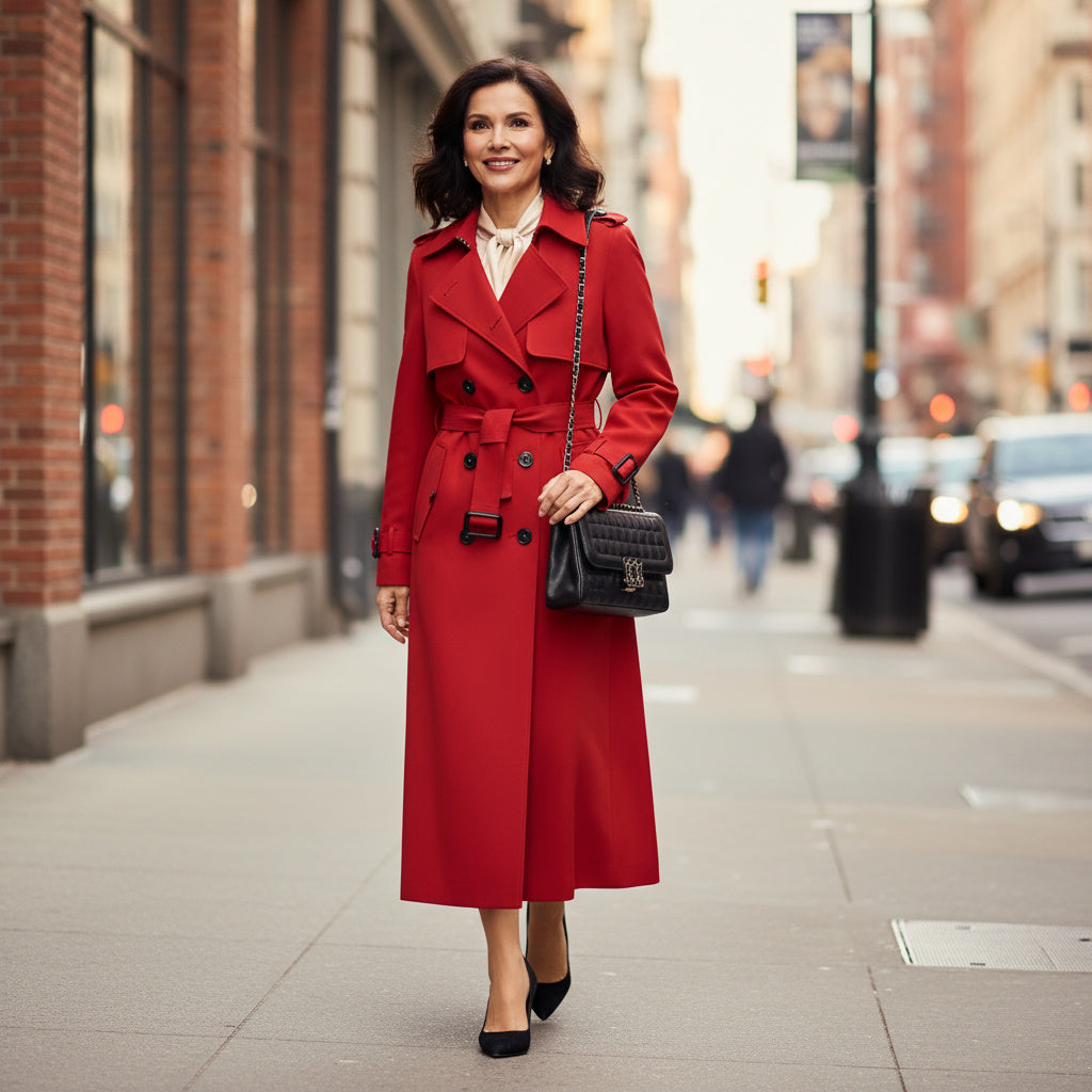Victoria | Stylish Elegant Trench Coat