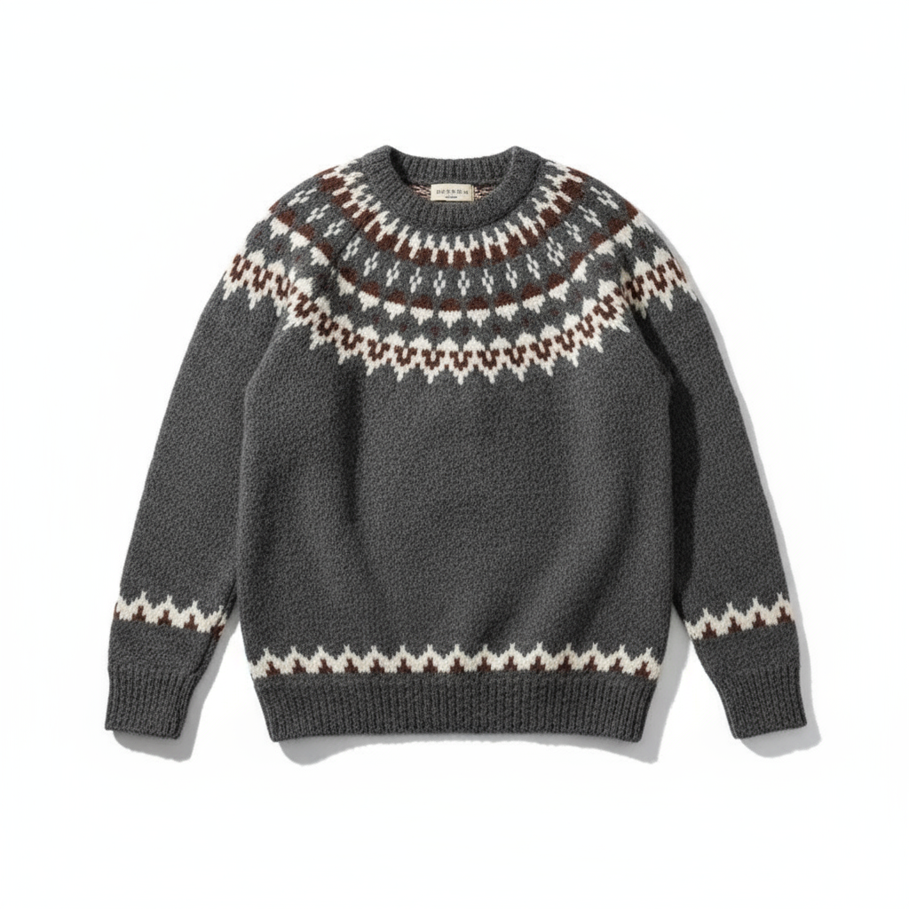 Lucas | Vintage Nordic Sweater