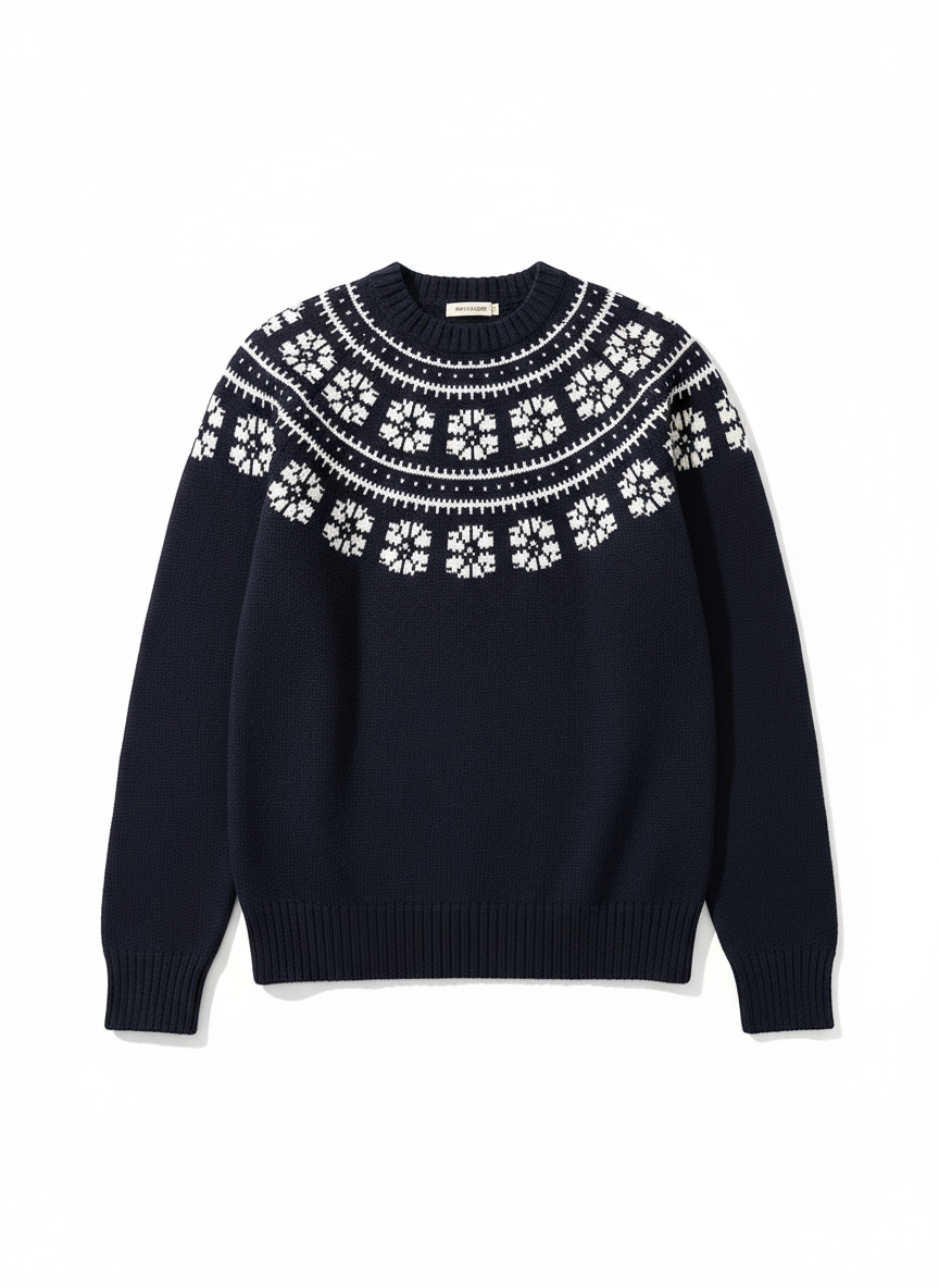 Noah | Vintage Nordic Sweater