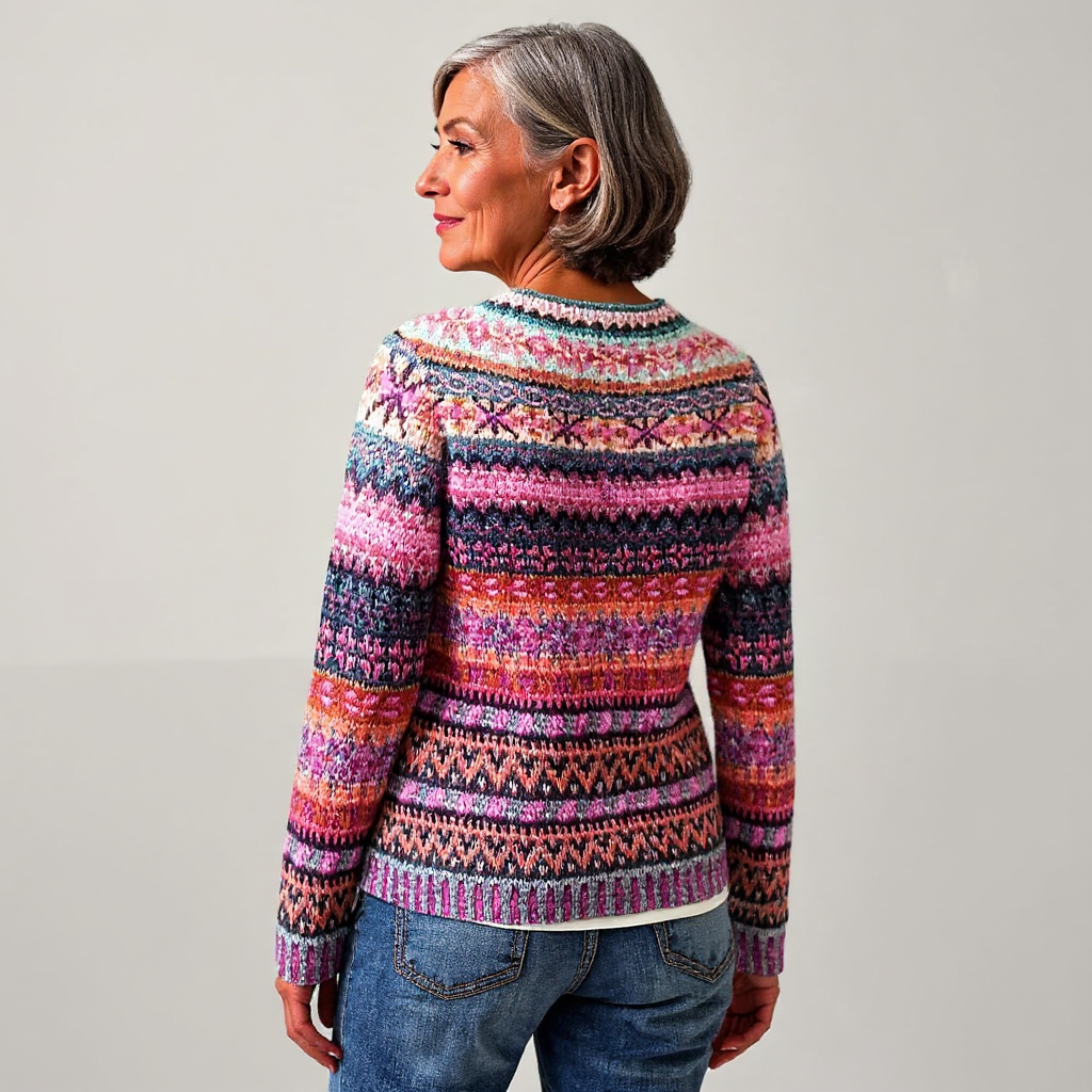 Amy | Vintage Nordic Sweater