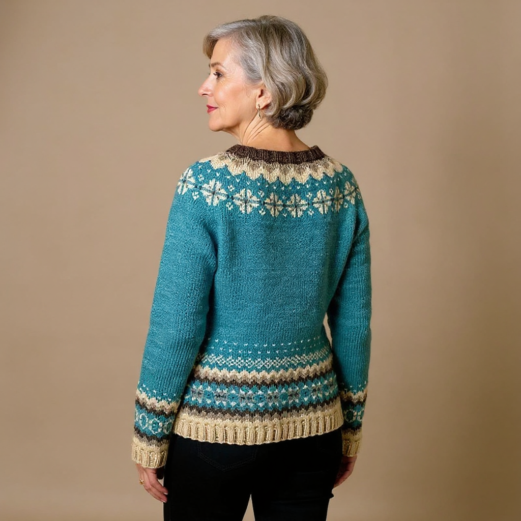 Cassandra | Vintage Nordic Cardigan