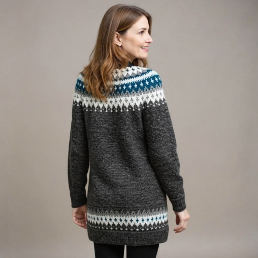 April | Vintage Nordic Sweater