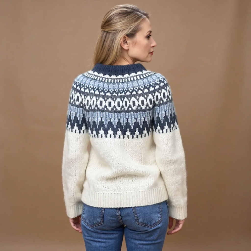 Janet | Vintage Nordic Sweater