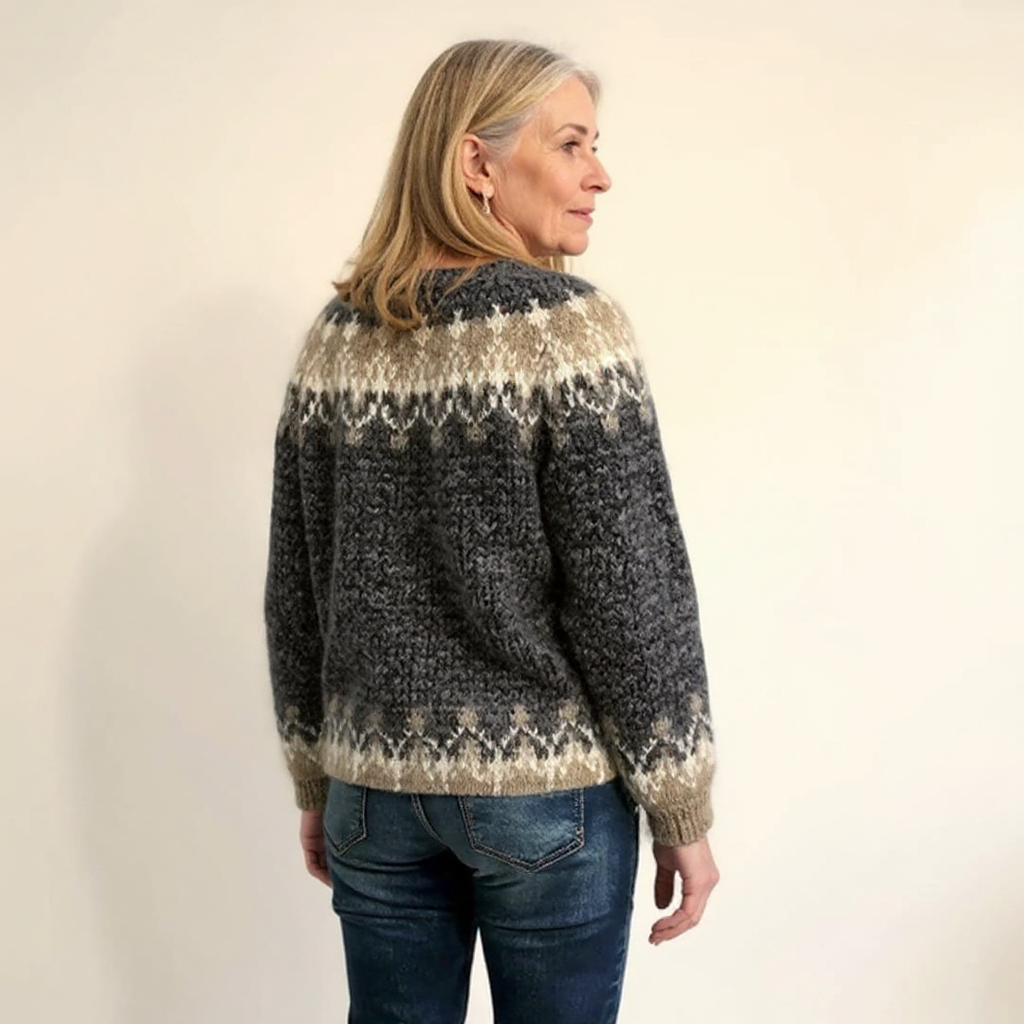 Angela | Vintage Nordic Sweater