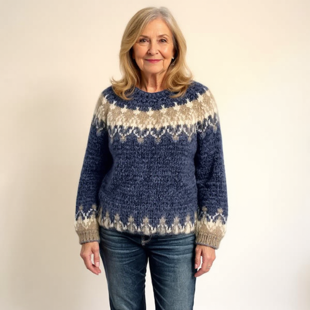 Angela | Vintage Nordic Sweater