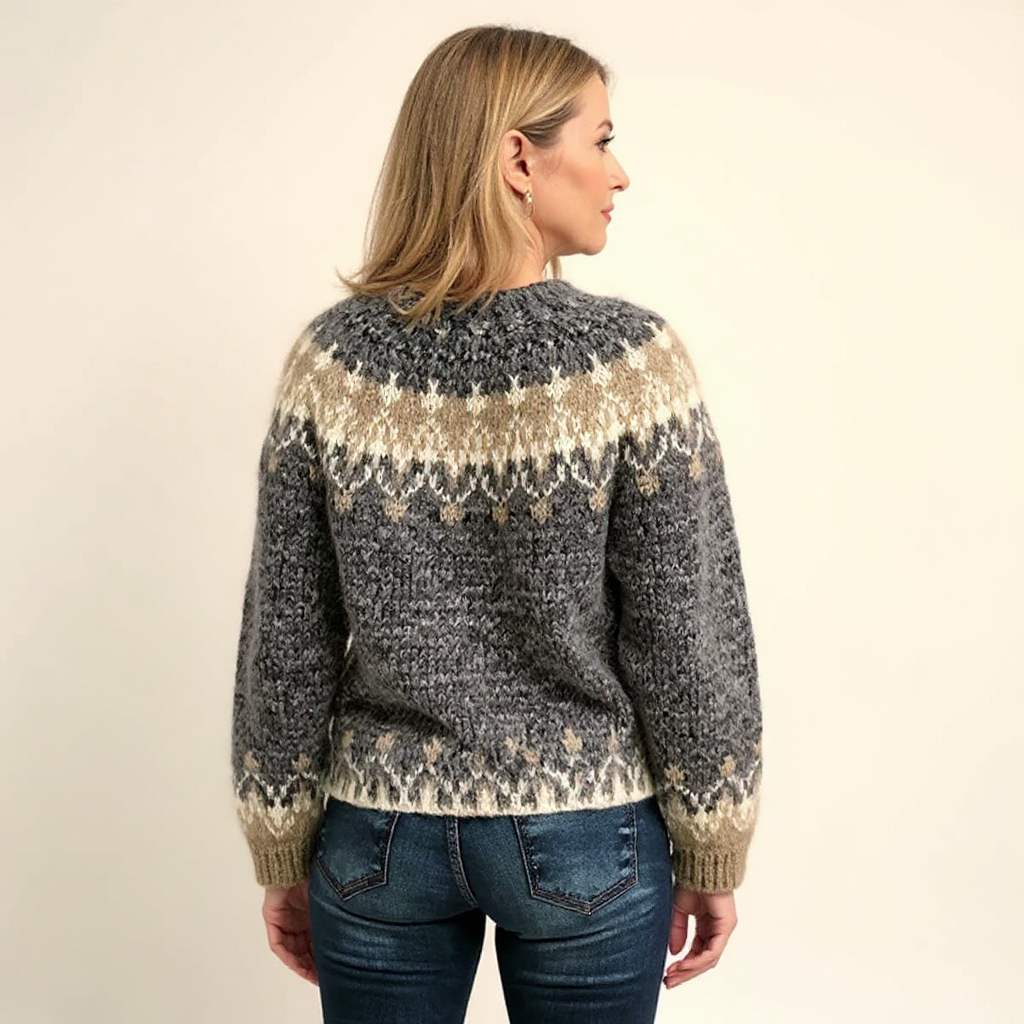 Angela | Vintage Nordic Sweater