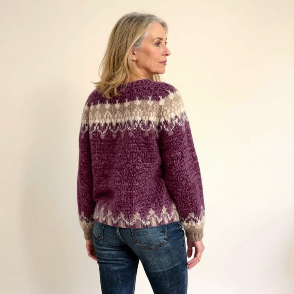 Angela | Vintage Nordic Sweater