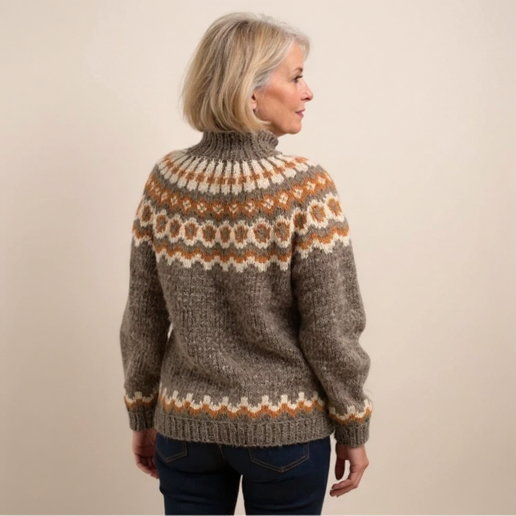 Carla | Vintage Nordic Sweater