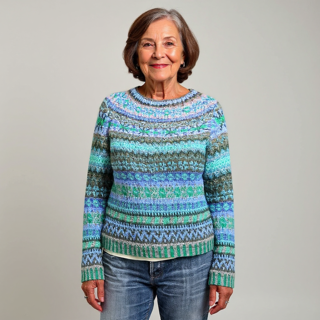 Bethany | Vintage Nordic Sweater