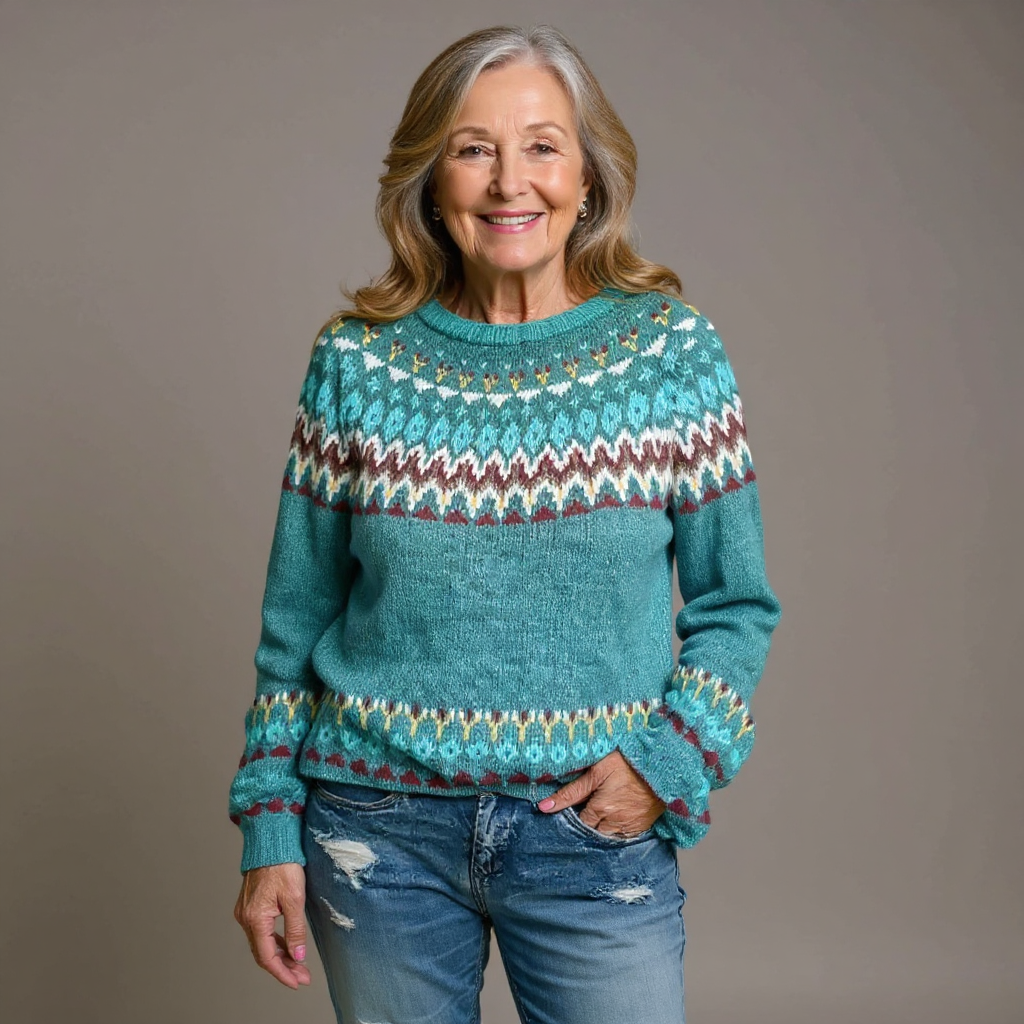 Gloria | Vintage Nordic Sweater