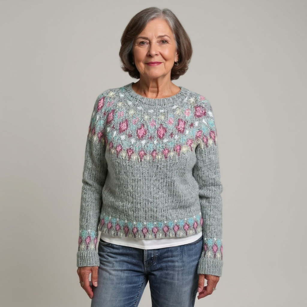 Julia | Vintage Nordic Sweater