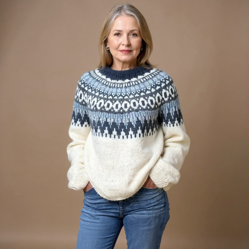 Janet | Vintage Nordic Sweater