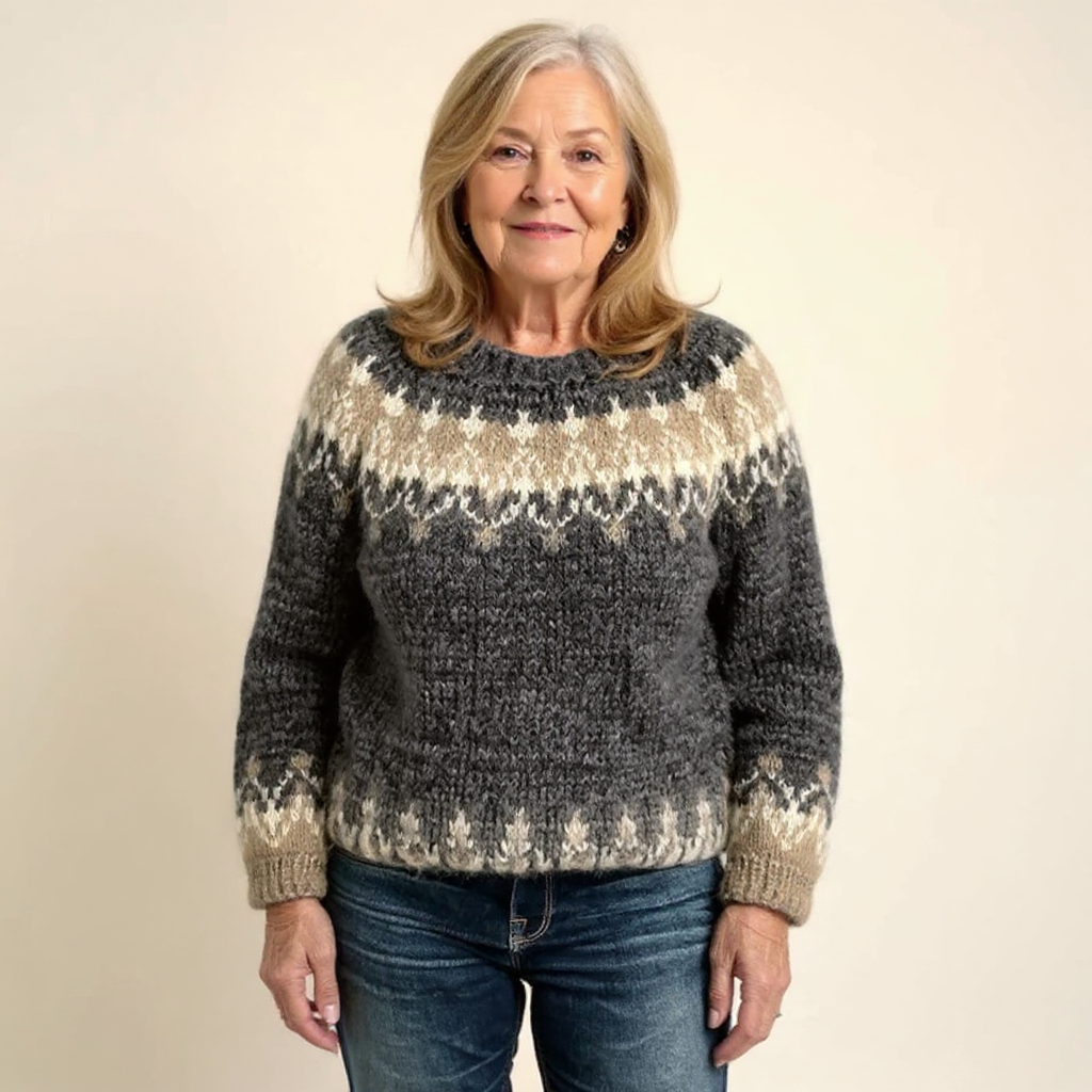 Angela | Vintage Nordic Sweater