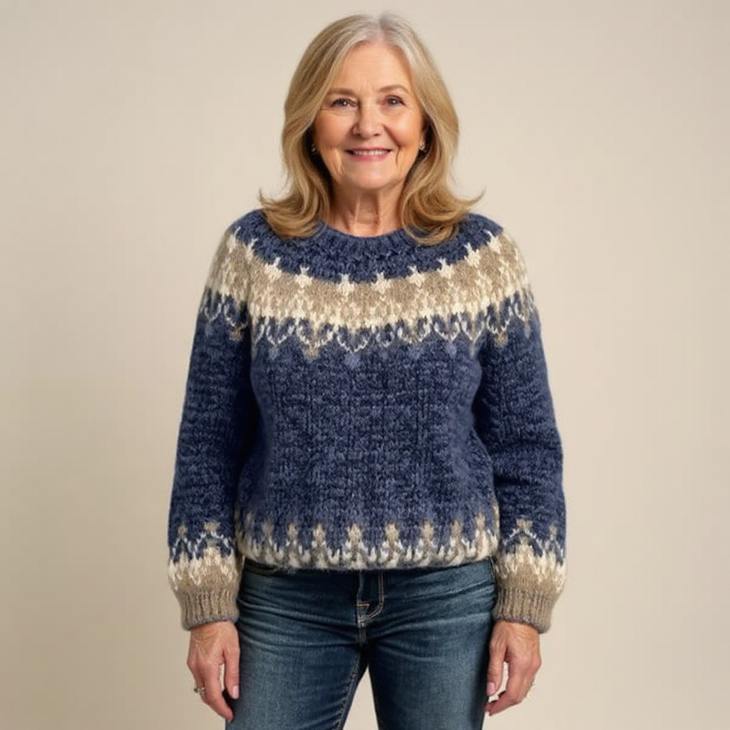 Angela | Vintage Nordic Sweater