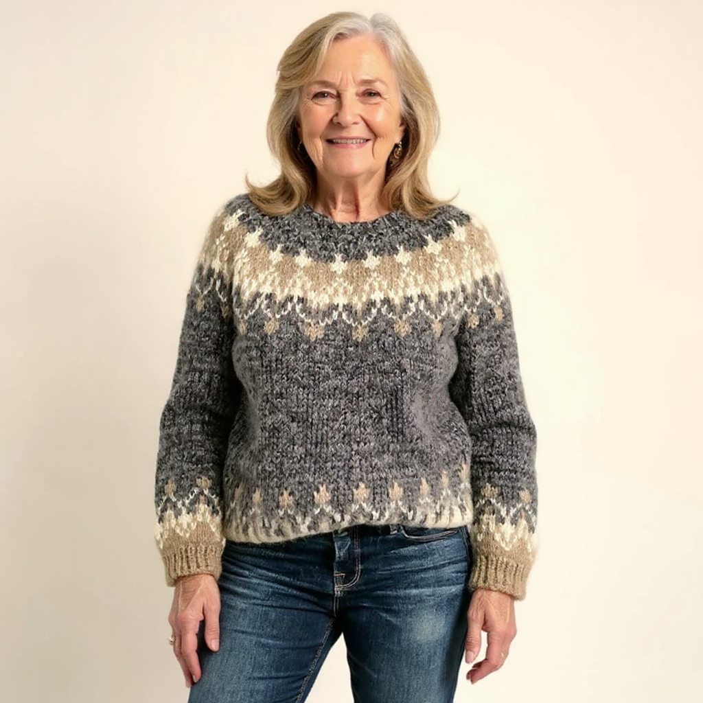 Angela | Vintage Nordic Sweater