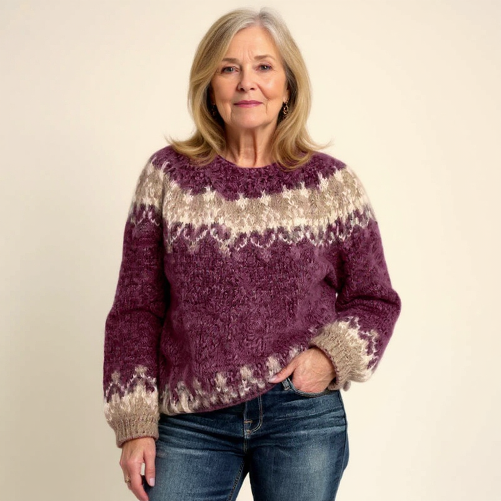 Angela | Vintage Nordic Sweater