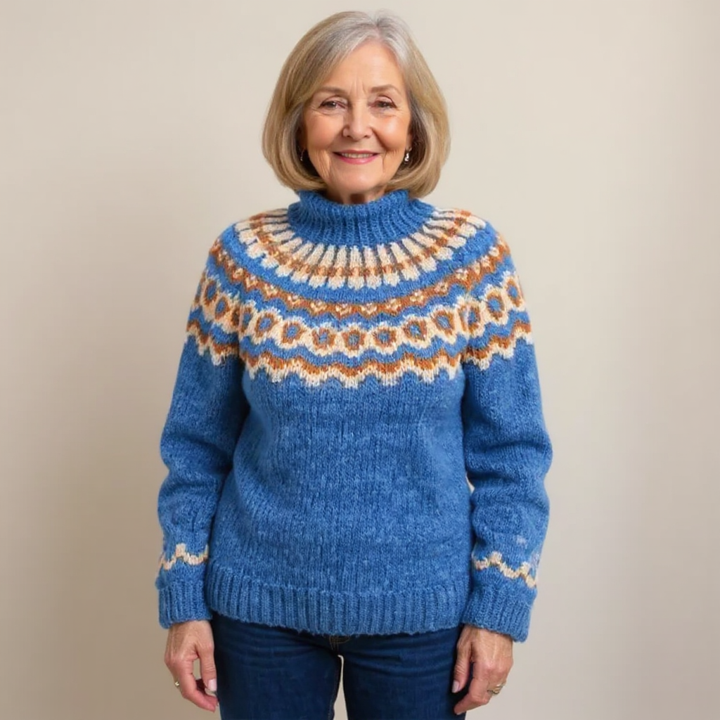 Carla | Vintage Nordic Sweater