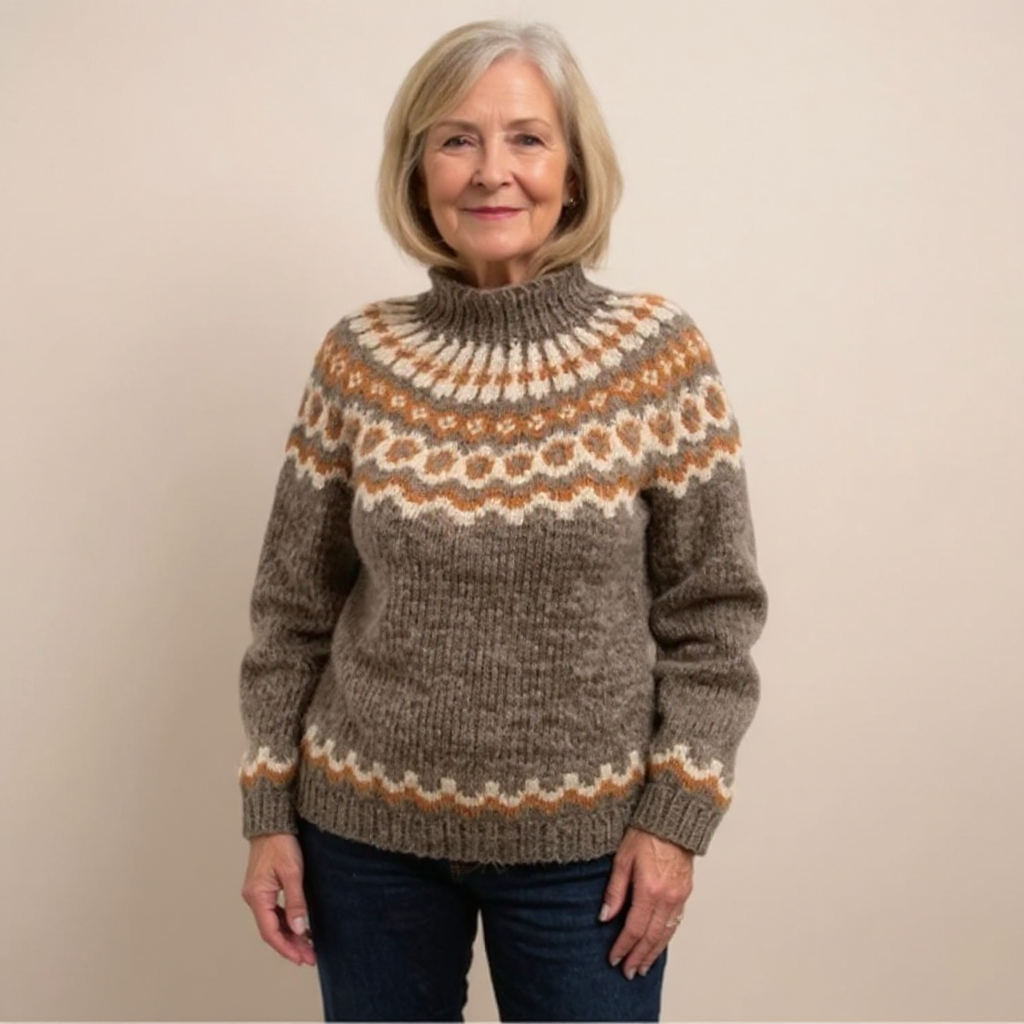 Carla | Vintage Nordic Sweater