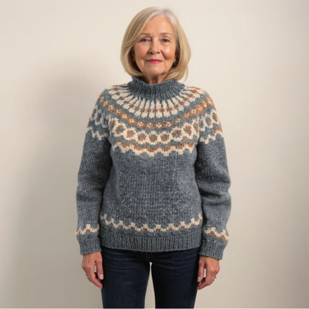 Carla | Vintage Nordic Sweater
