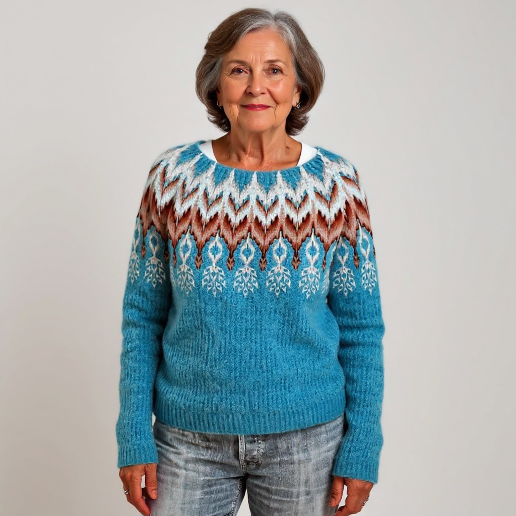 Elaine | Vintage Nordic Sweater
