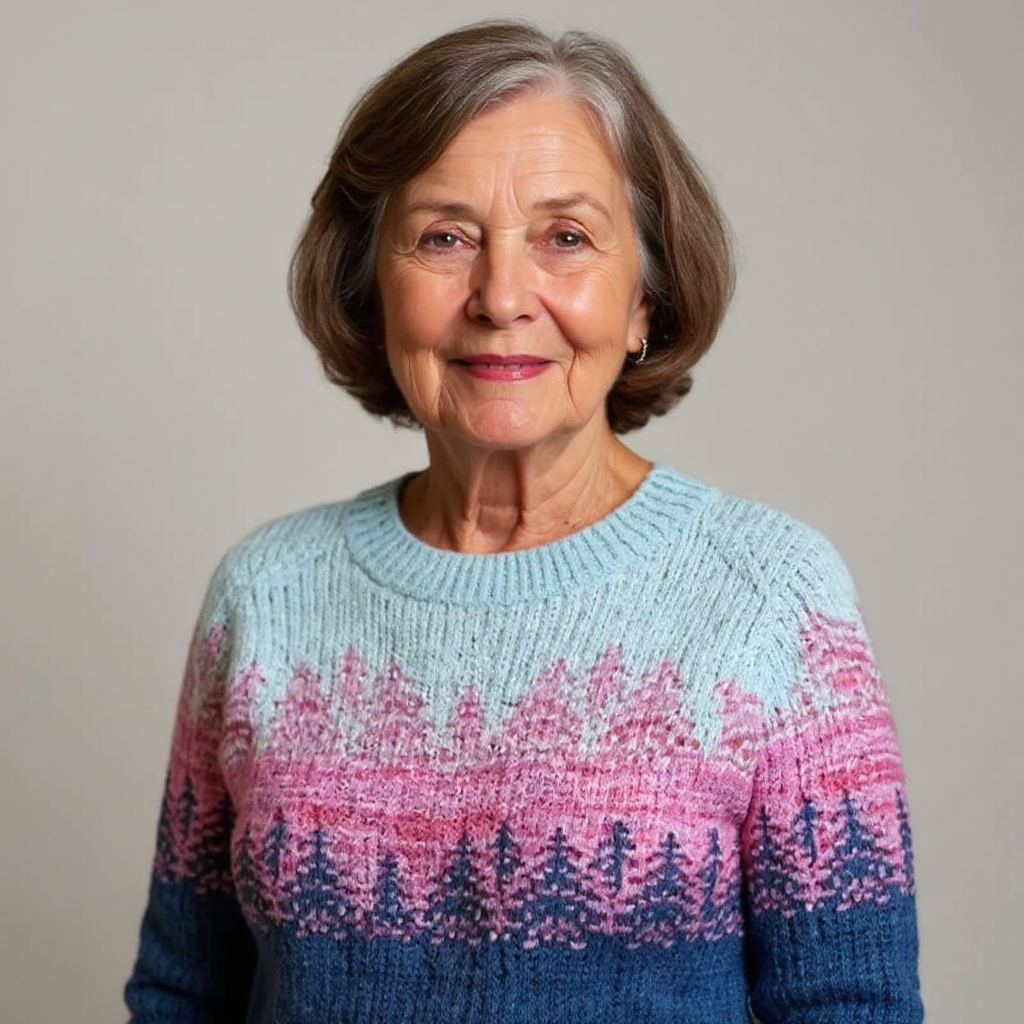 Cynthia | Vintage Nordic Sweater