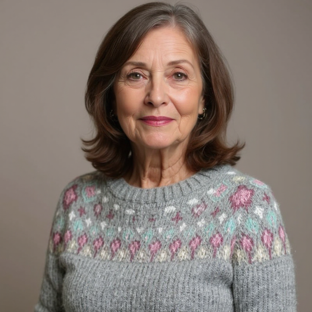 Julia | Vintage Nordic Sweater