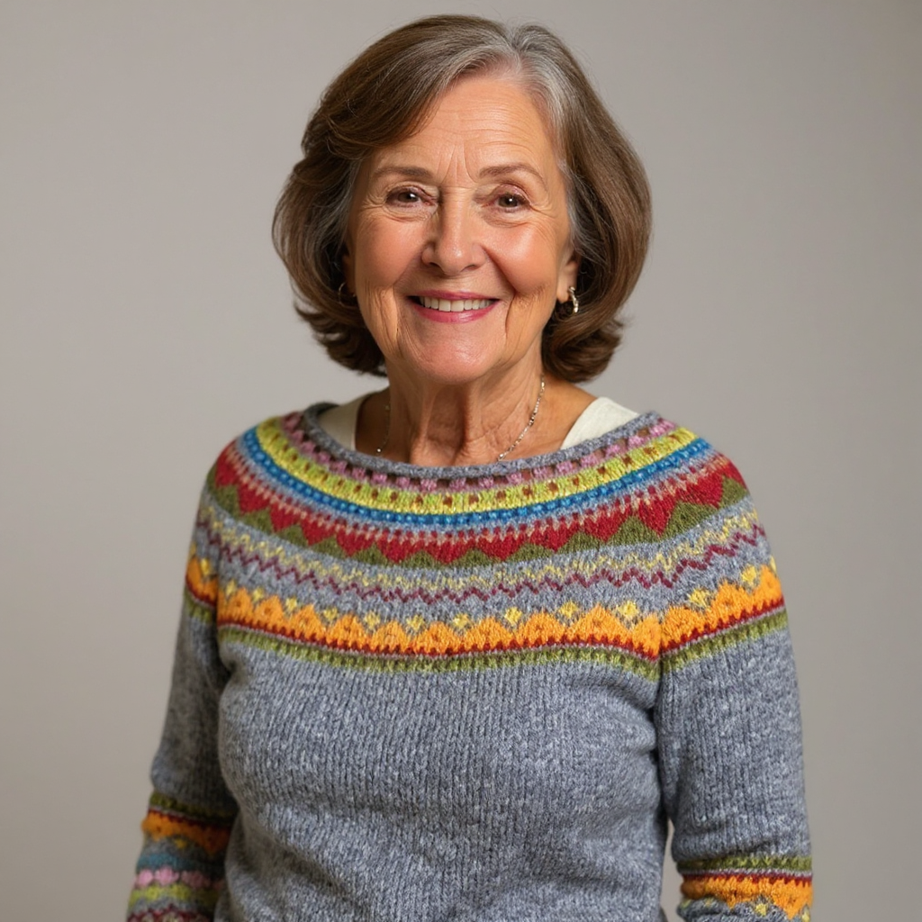 Joanna | Vintage Nordic Sweater