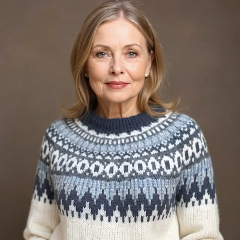 Janet | Vintage Nordic Sweater