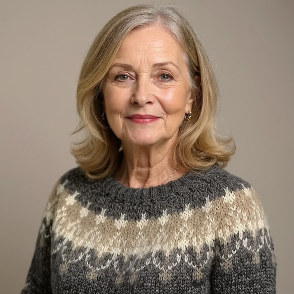 Angela | Vintage Nordic Sweater