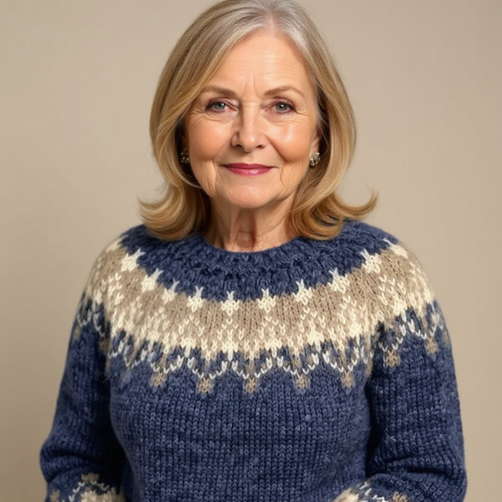Angela | Vintage Nordic Sweater