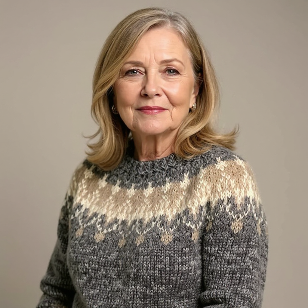 Angela | Vintage Nordic Sweater