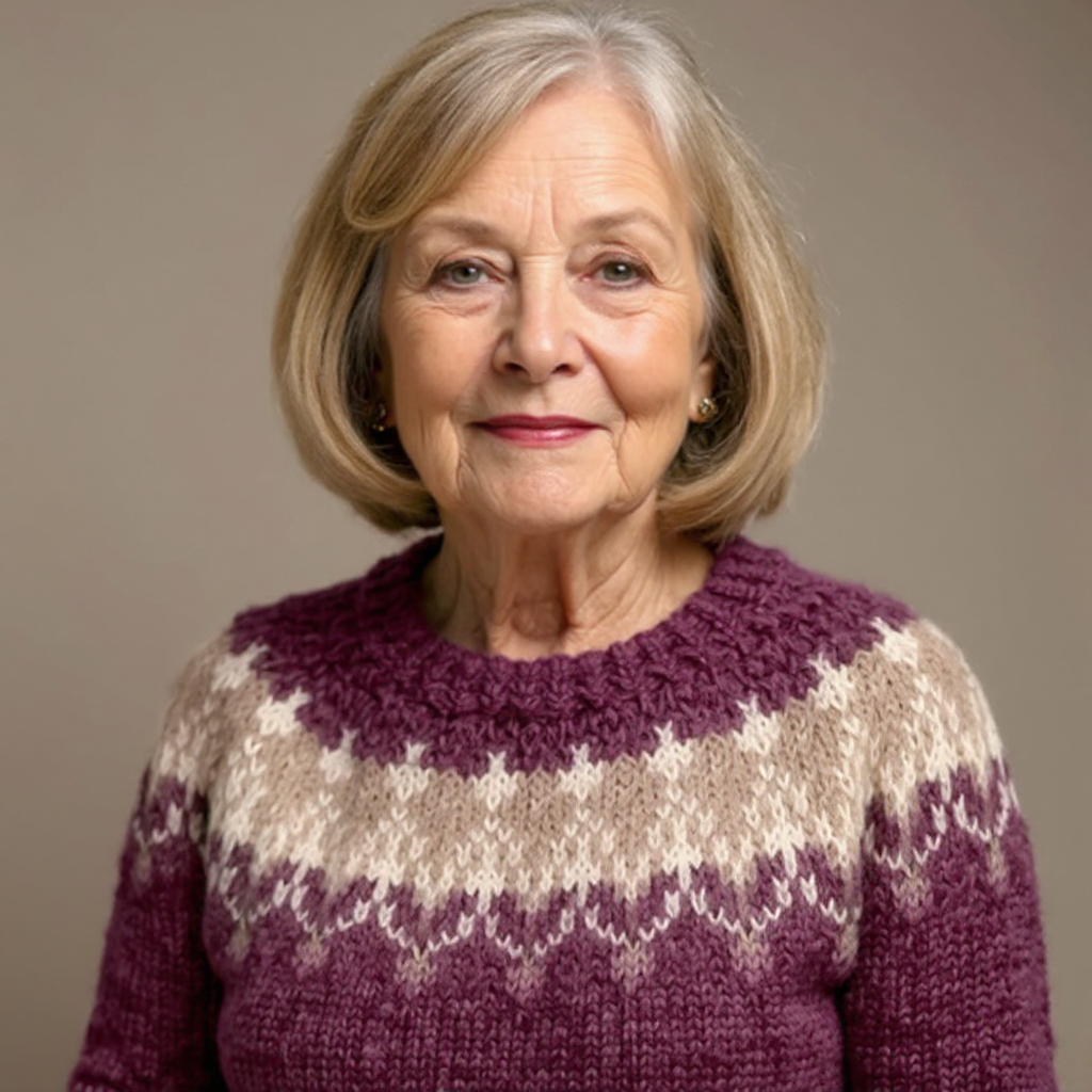 Angela | Vintage Nordic Sweater