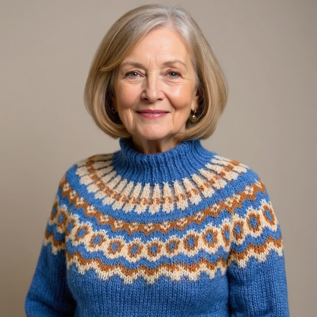 Carla | Vintage Nordic Sweater