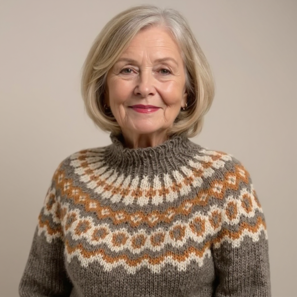 Carla | Vintage Nordic Sweater