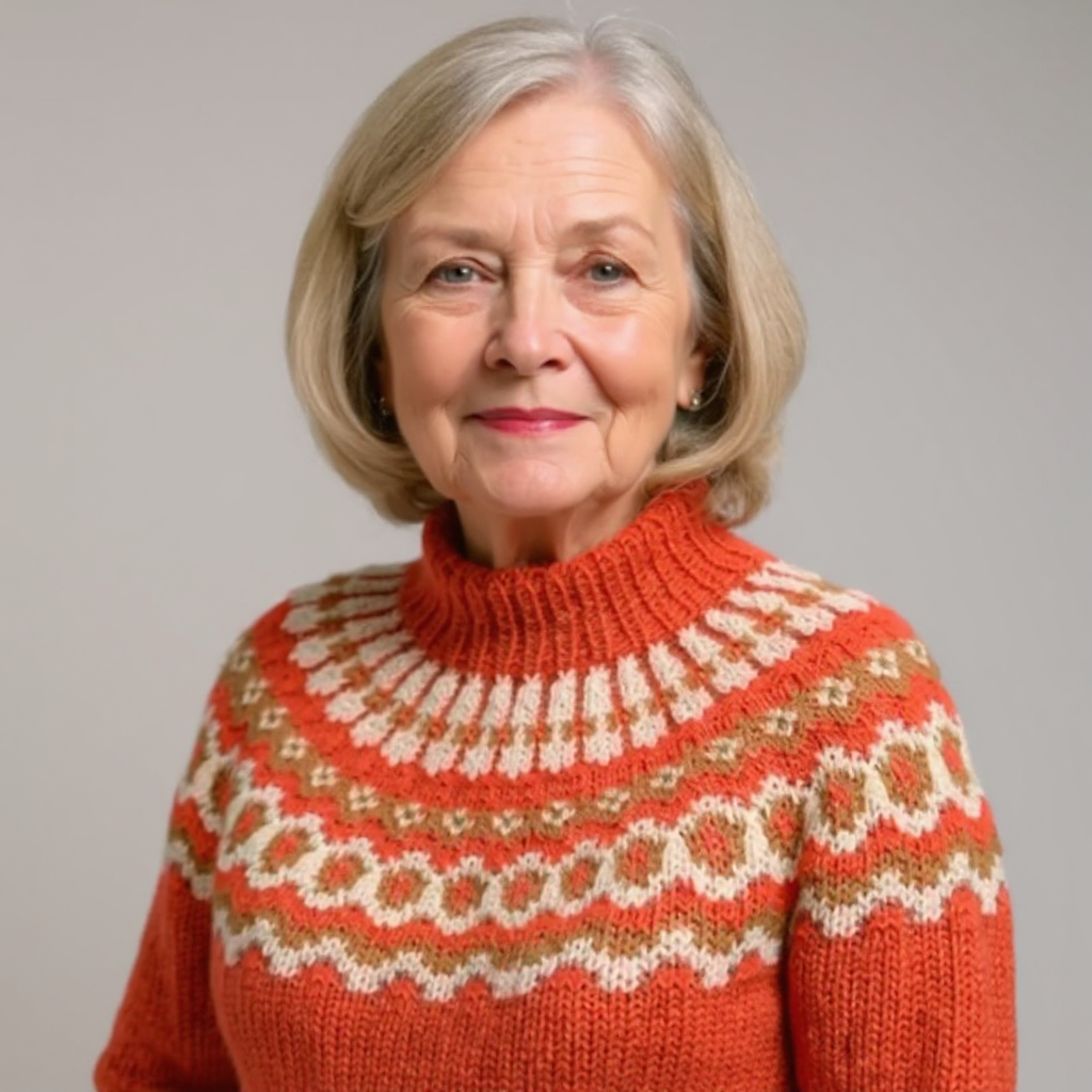Carla | Vintage Nordic Sweater