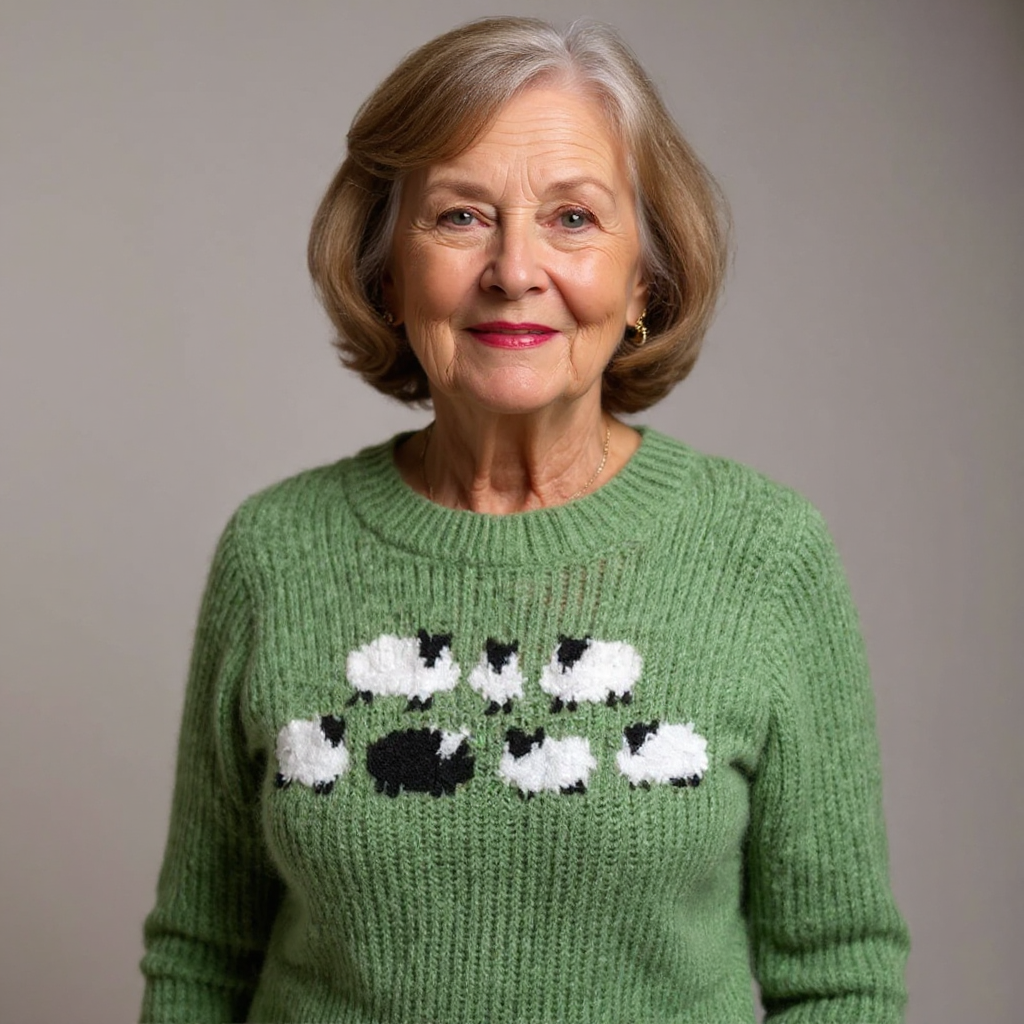 Jennifer | Vintage Nordic Sweater