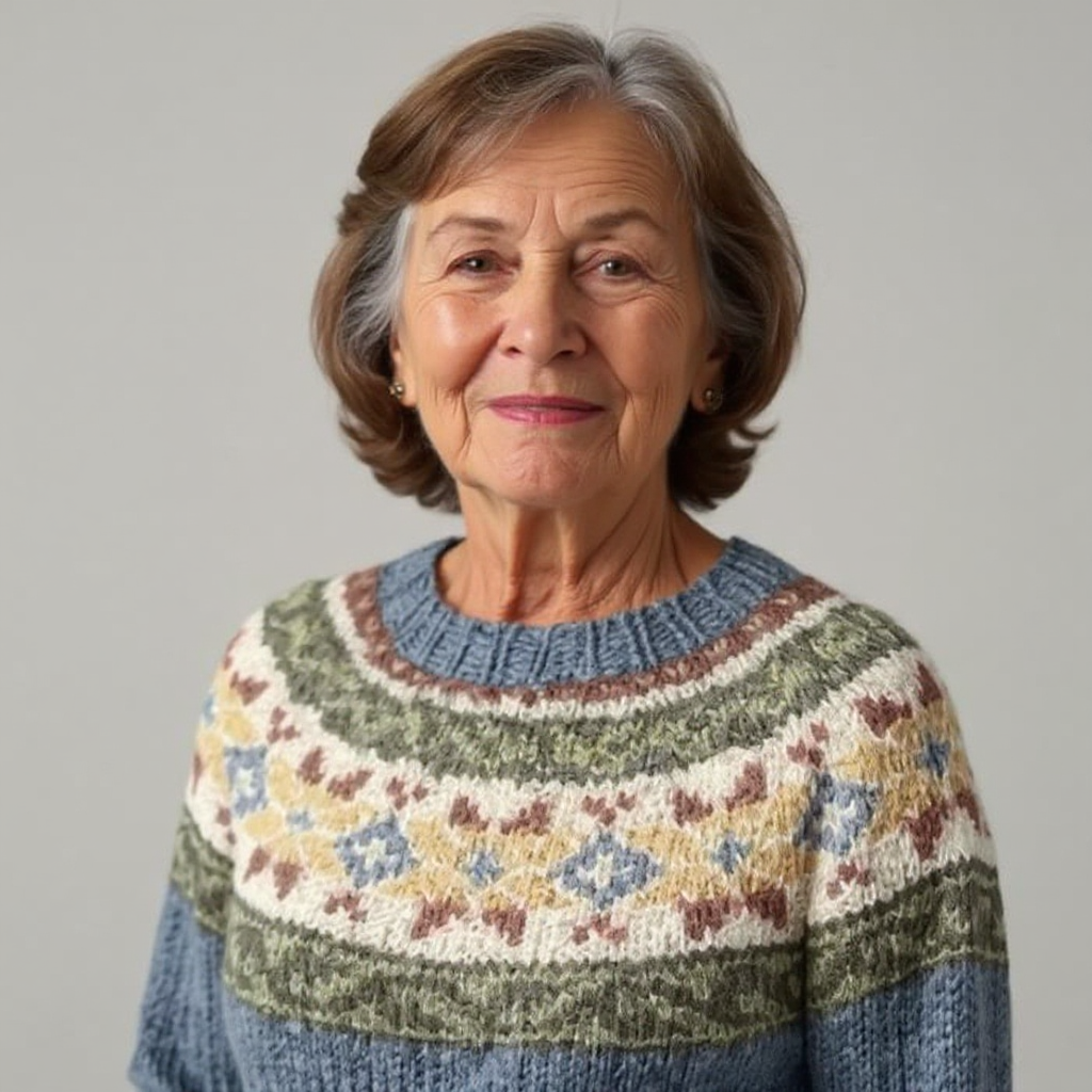 Deborah | Vintage Nordic Sweater