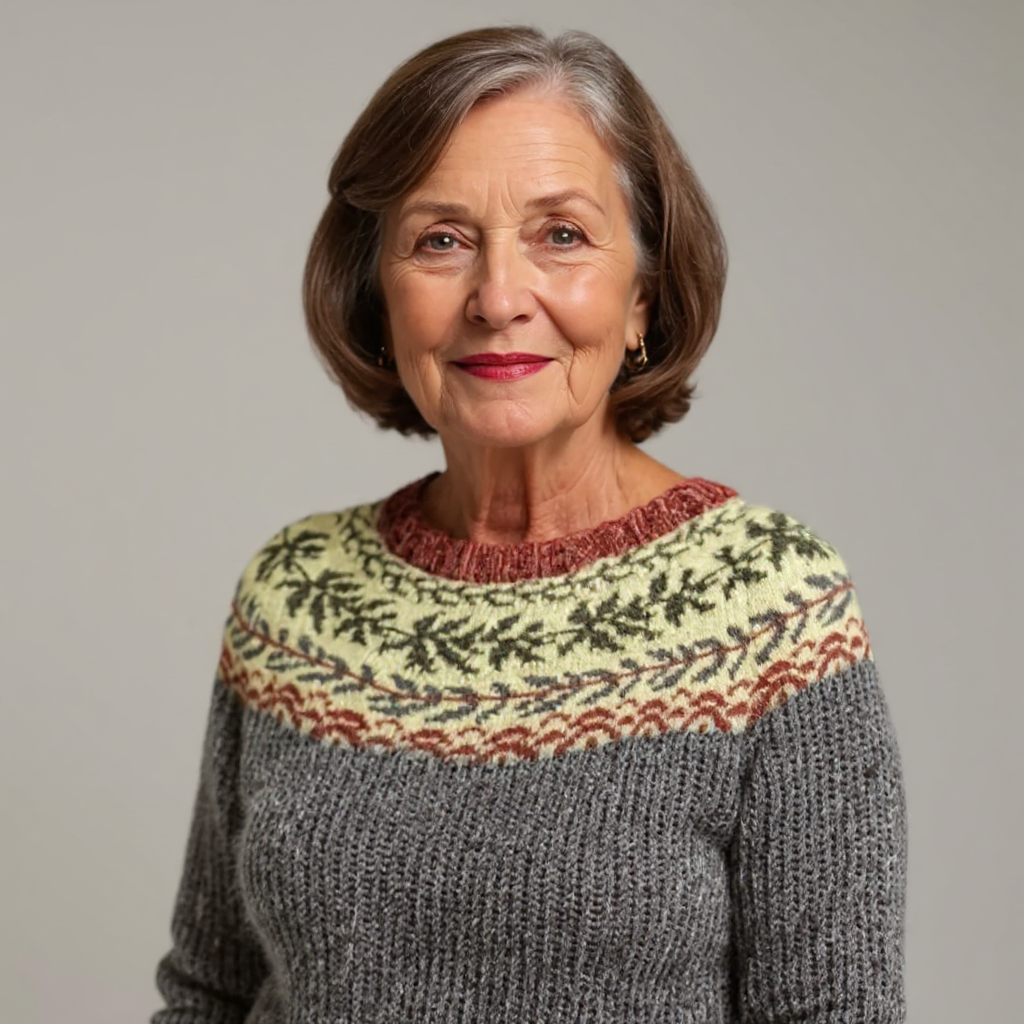 Frances | Vintage Nordic Sweater