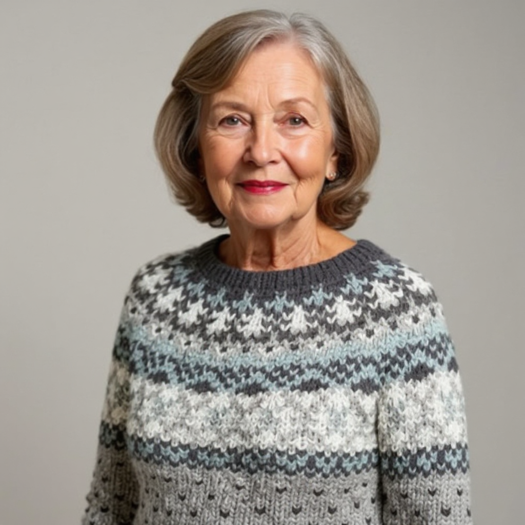 Erica | Vintage Nordic Sweater