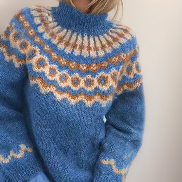 Carla | Vintage Nordic Sweater