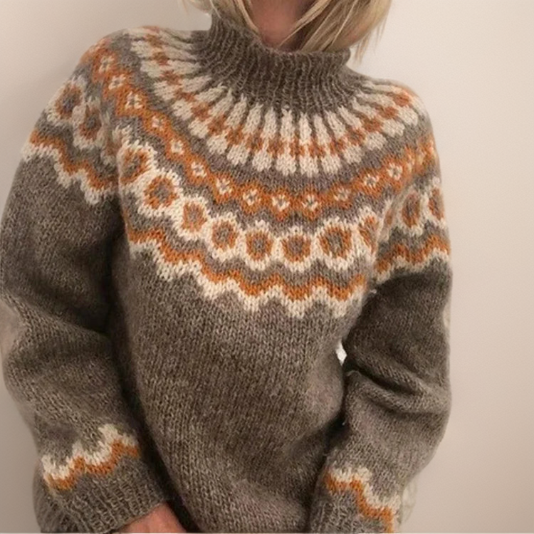 Carla | Vintage Nordic Sweater