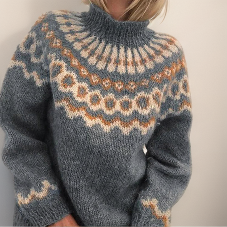 Carla | Vintage Nordic Sweater