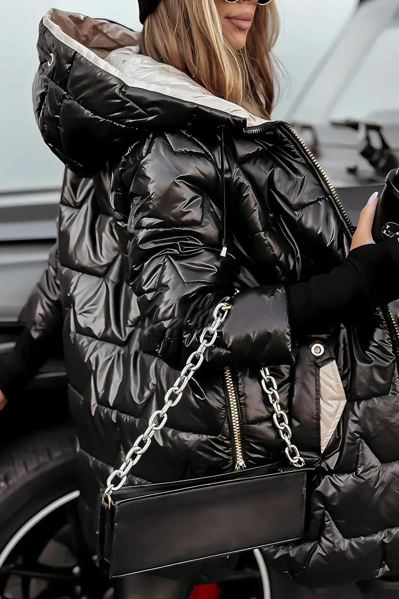 Luciana™ | Elegant Winter Coat with Hood and Padding
